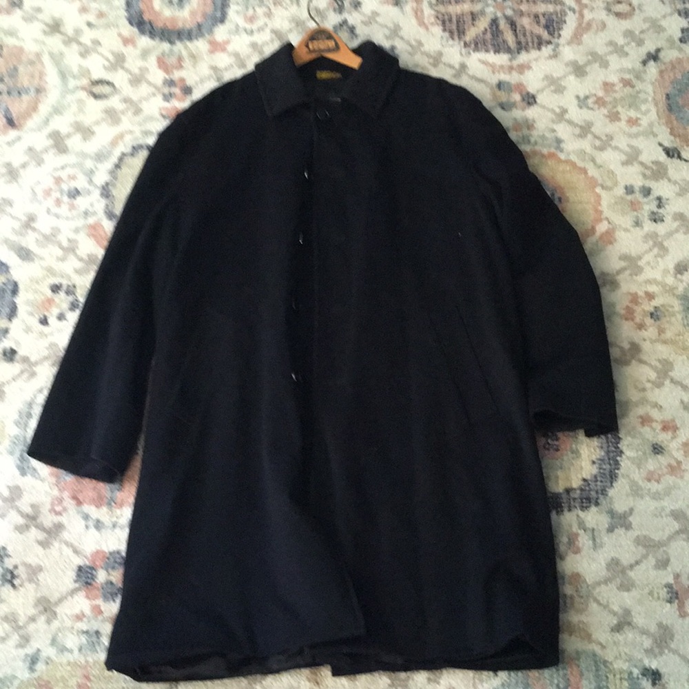 Vintage Italian Wool Overcoat